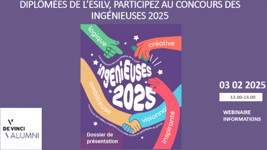 "Ingénieuses":  Let’s promote women engineer (Copie)