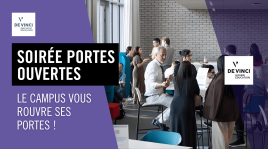 Soirée Portes Ouvertes De Vinci Executive Education : le campus vous rouvre ses portes !