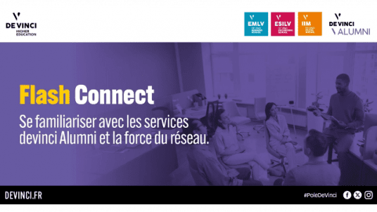 Flash Connect | Your network, your privileges: discover Devinci Alumni services