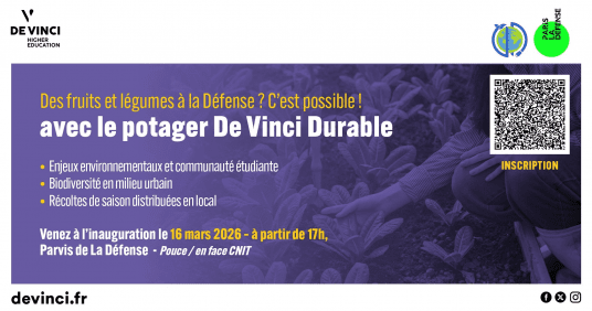 Inauguration Potager Devinci Durable