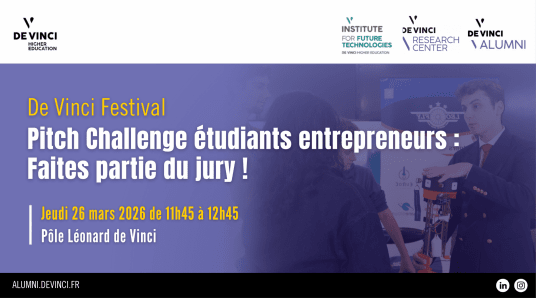 De Vinci Festival | Concours de pitch